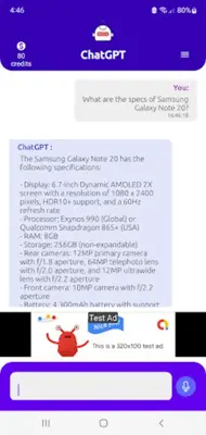 Chat AI شات جي بي تي android App screenshot 0